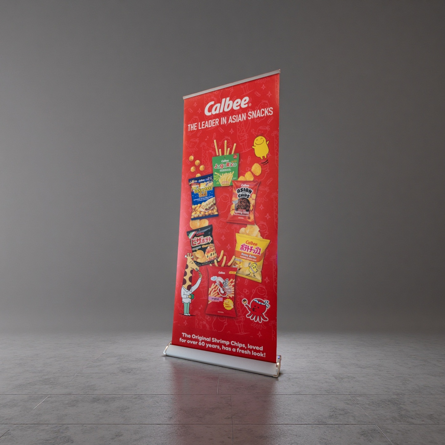 Wide Base Roll-up banner
