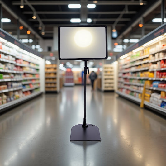 A4 Retail Price Sign Display Stand
