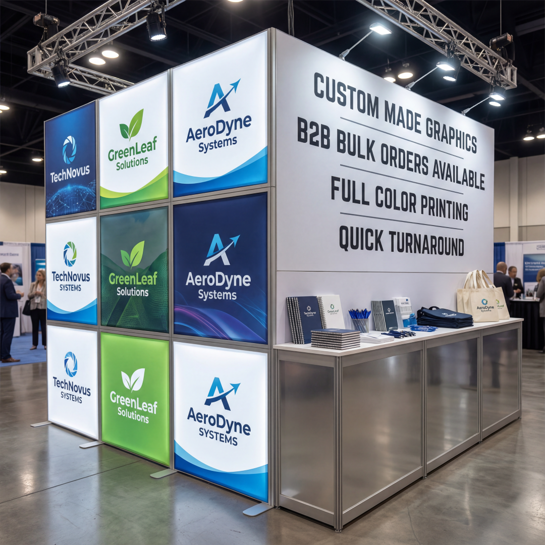 Portable Tension Fabric Wall | Custom Backdrop Display System