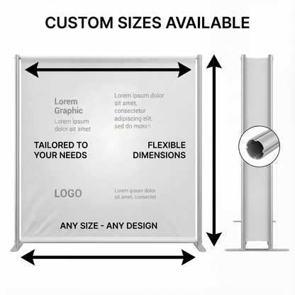 Portable Tension Fabric Wall | Custom Backdrop Display System