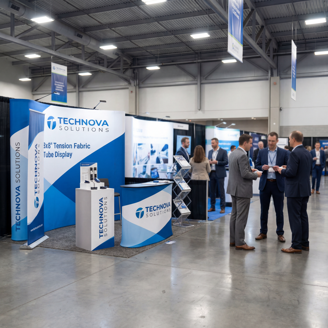 Portable Tension Fabric Wall | Custom Backdrop Display System